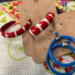 Vintage pierced earrings bundle